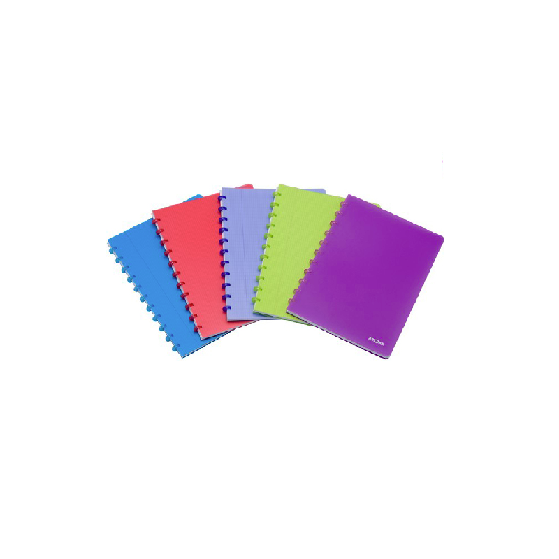 CAHIER ATOMA A4 PLAST. TRANSP. QUA.COM.