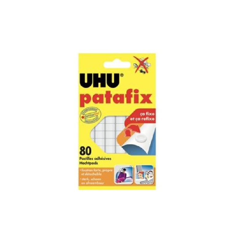 PASTILLES ADHESIVES UHU PATAFIX 80PCS