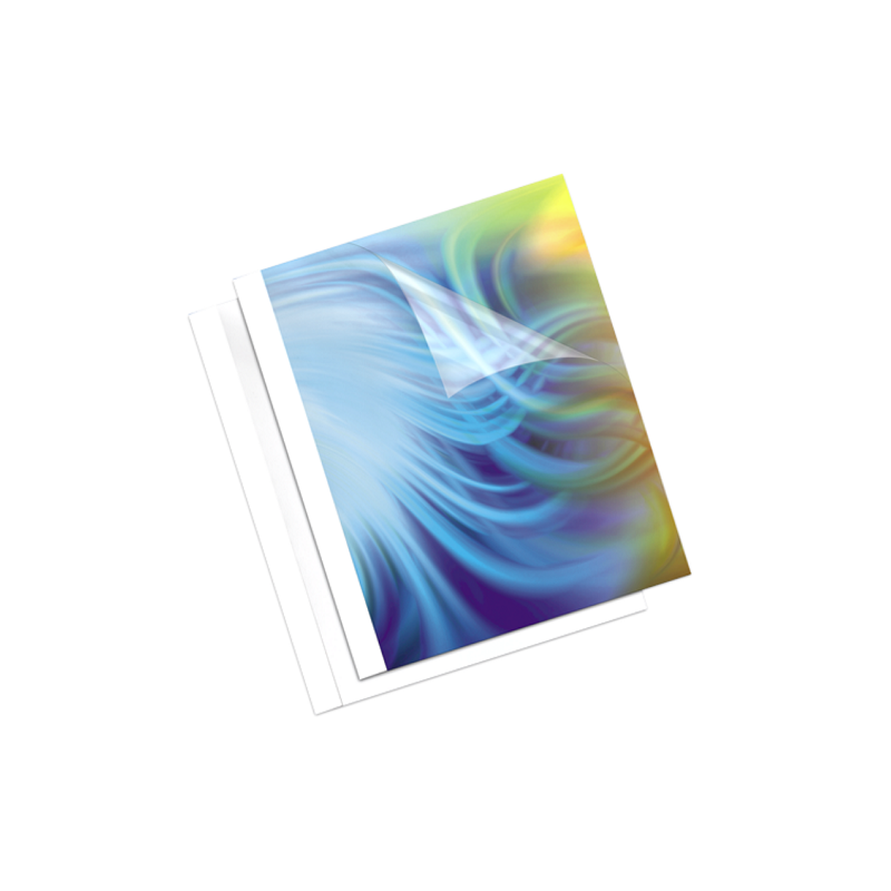 RELIURE THERM.FELLOWES A4 6MM BLANC 100PCS
