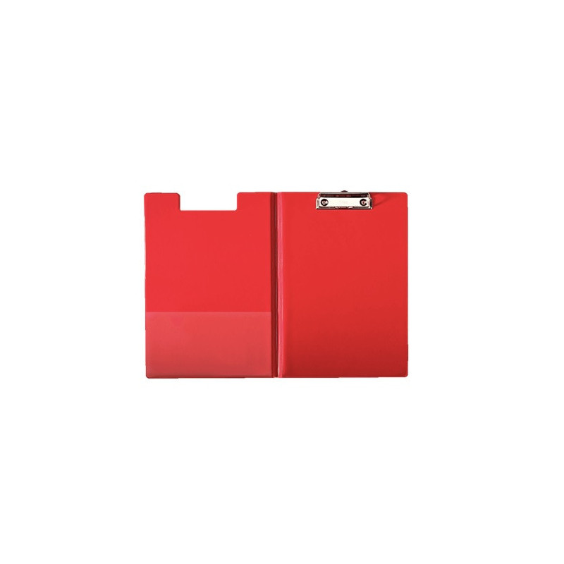 PLAQUE A PINCE A4 DOUBLE ESSELTE ROUGE