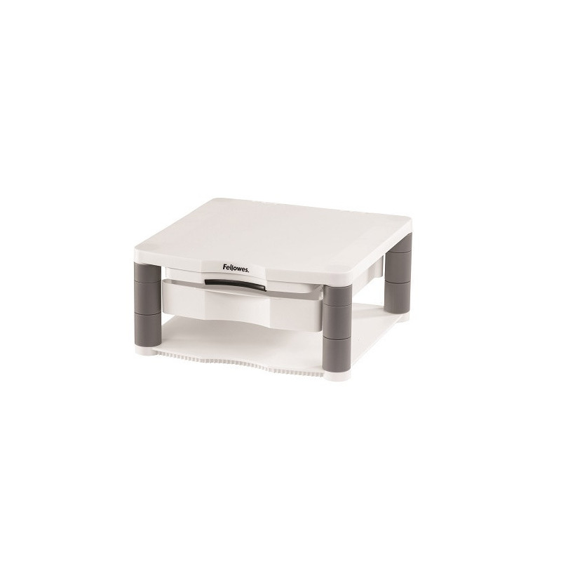 SUPPORT MONITOR FELLOWES PREMIUM PLUS BLANC