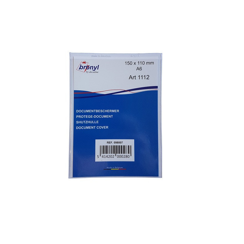ETUI BRONYL TRANSP. 150X110MM