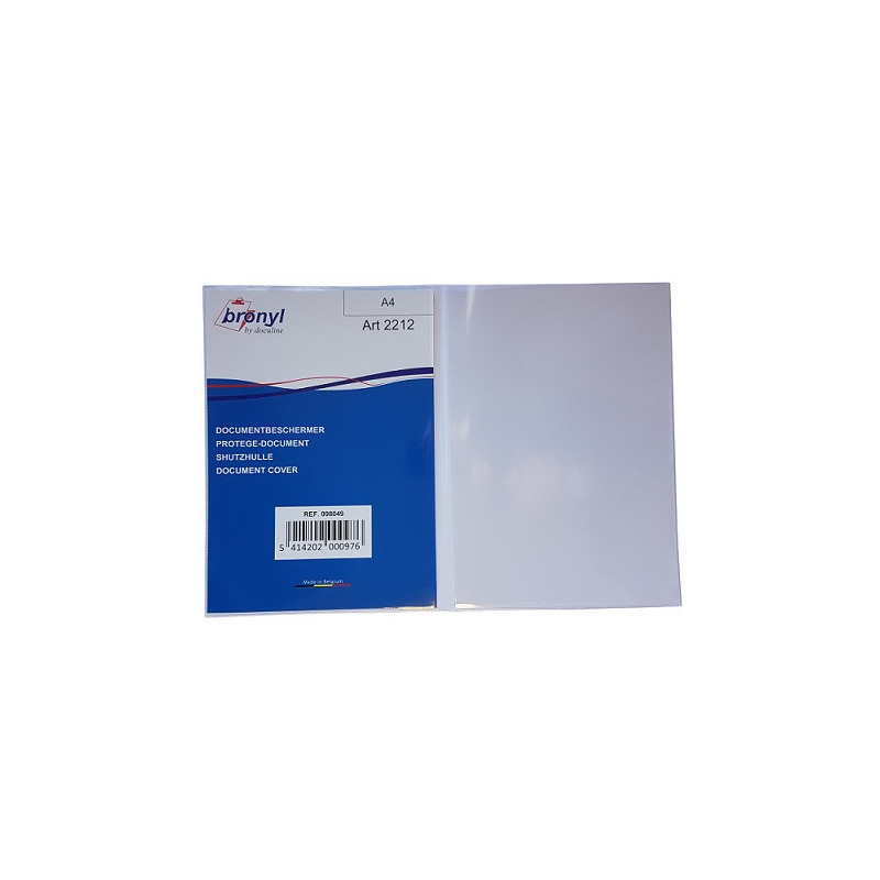 ETUI BRONYL TRANSP. 300X220MM X 2 VOLETS