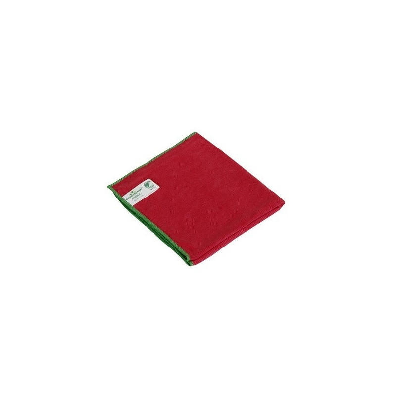 LAVETTE MICROFIBRES 40X40CM ROUGE