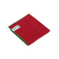 LAVETTE MICROFIBRES 40X40CM ROUGE