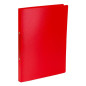 CLASSEUR YEKA PP 2AN.22MM TRANSP. ROUGE