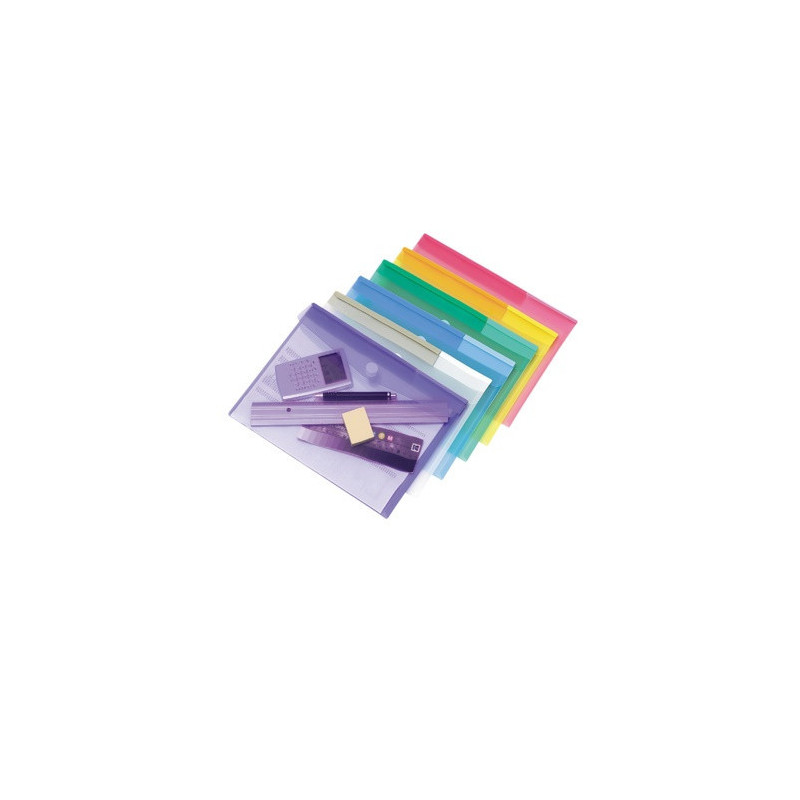 POCHETTE DOCUMENTS TARIFOLD A4 6PCS ASS.