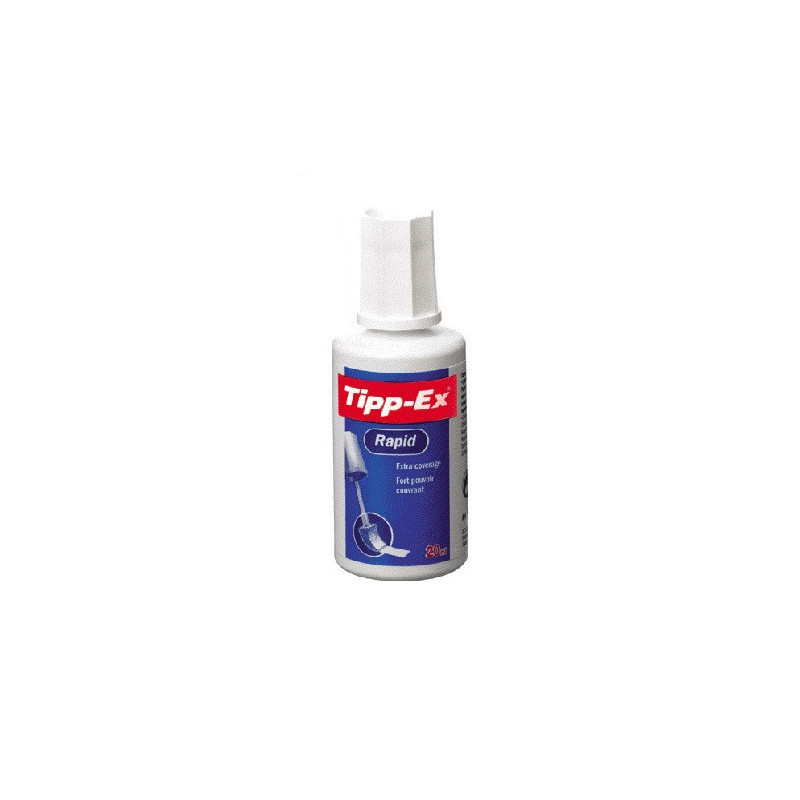 CORRECTEUR LIQUIDE TIPP-EX 20ML RAPID