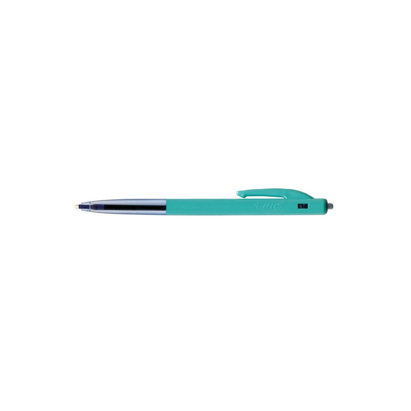 STYLO BILLE BIC M10 M BLEU COUL.PASTEL