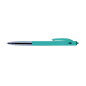 STYLO BILLE BIC M10 M BLEU COUL.PASTEL