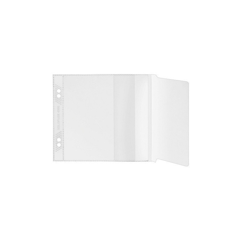 POCHETTE VELOFLEX PLASTIQUE 1CD PAQ.100PCS