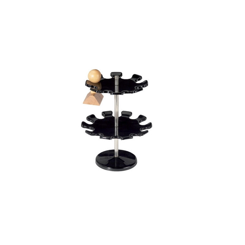 PORTE-TIMBRES POUR 18 PLACES NOIR