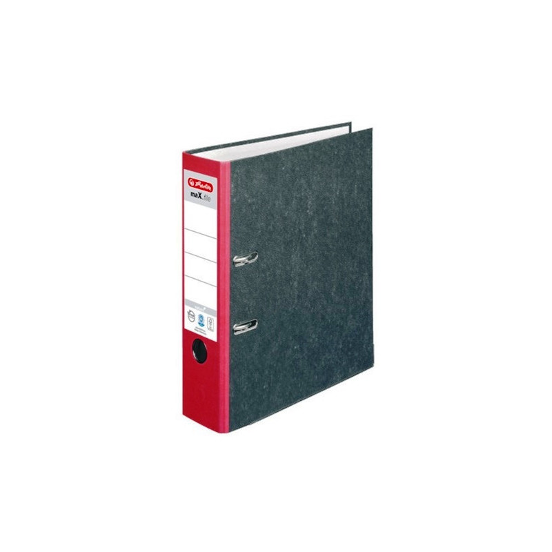 CLASSEUR HERLITZ NATURE A4 8CM ROUGE (300007003)