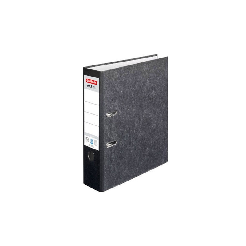 CLASSEUR HERLITZ NATURE A4 8CM NOIR (300007006)