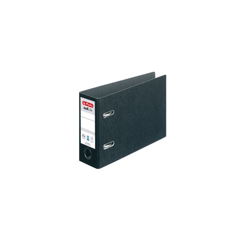 CLASSEUR HERLITZ BANQUE 7,5CM HOR.NOIR (300007011)