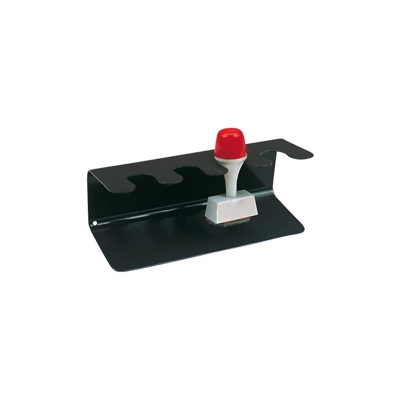 PORTE-TIMBRES POUR 4 PLACES NOIR