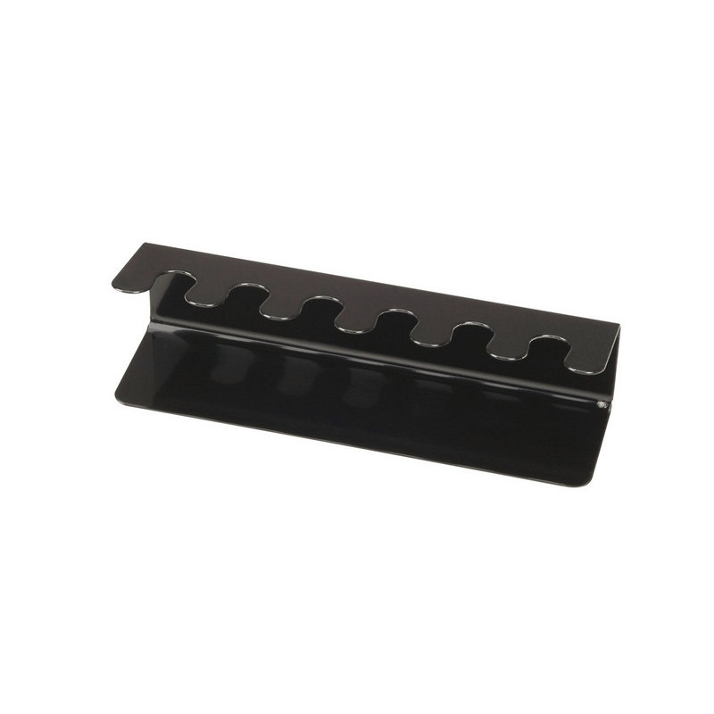 PORTE-TIMBRES POUR 6 PLACES NOIR