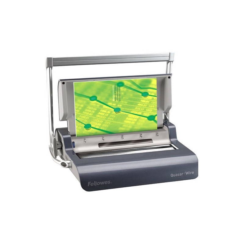 MACHINE A RELIER FELLOWES ANNEAUX METAL QUASAR WIRE