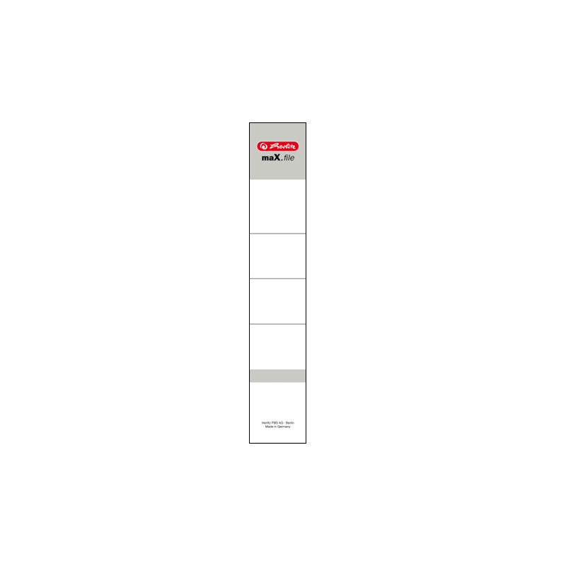 DOS CLASSEUR HERLITZ AUTOC. 5CM BLANC 10PCS (300007321)