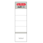DOS CLASSEUR HERLITZ AUTOC. 7CM BLANC 10PCS (300007322)