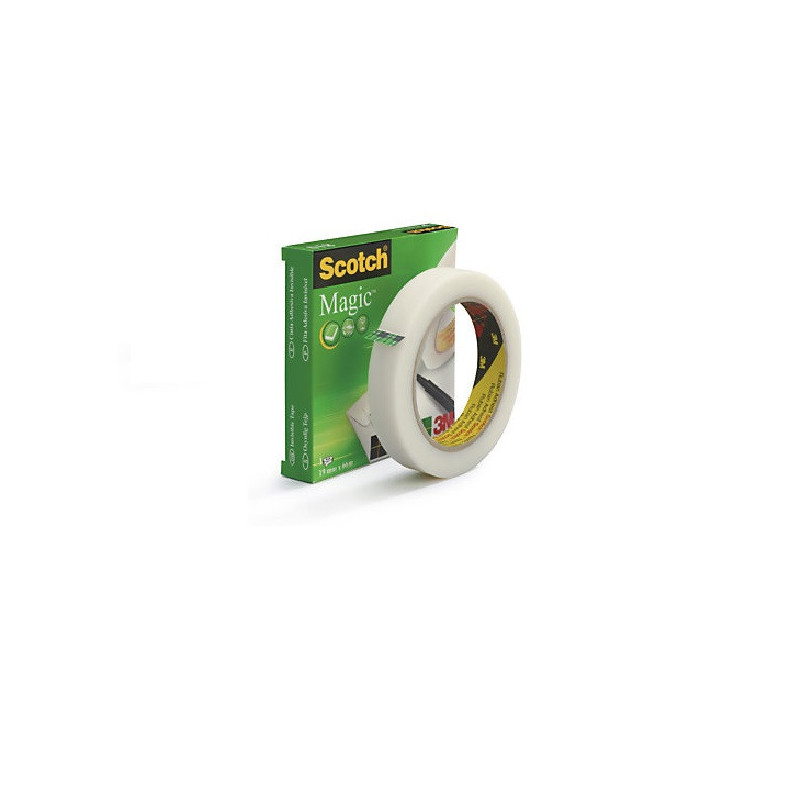 RUBAN ADHESIF 19MMX66M INVIS. MAGIC 3M
