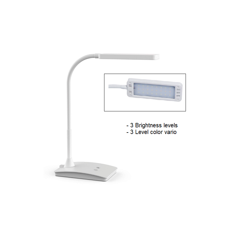 LAMPE DE BUREAU MAUL LED PEARLY BLANC