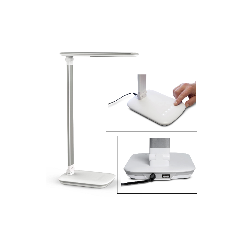 LAMPE DE BUREAU MAUL LED JAZZY BLANC
