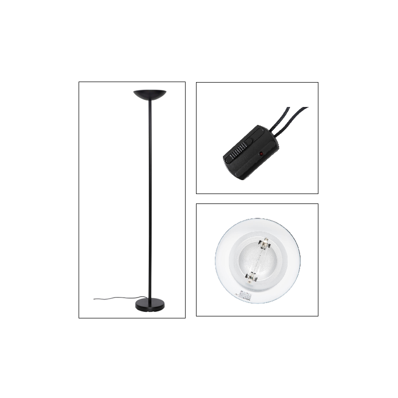 LAMPADAIRE DE BUREAU MAUL SKY NOIR