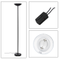 LAMPADAIRE DE BUREAU MAUL SKY NOIR