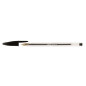 STYLO BILLE BIC CRISTAL NOIR MEDIUM