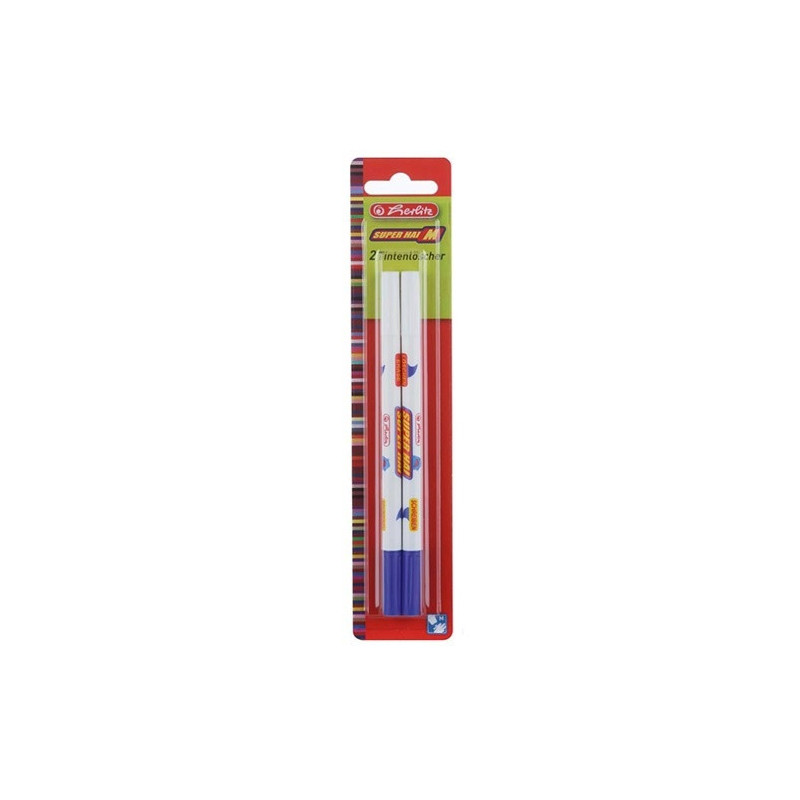 EFFACEUR HERLITZ M SUPERHAI 2PCS BLISTER (300010385)