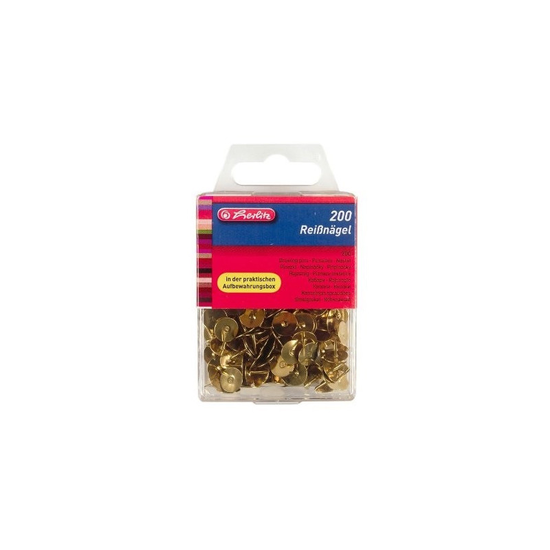 PUNAISES HERLITZ CUIVRÉES 200PCS (300000609)