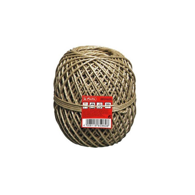 FICELLE HERLITZ 100M BRUN 20KG (300010500)