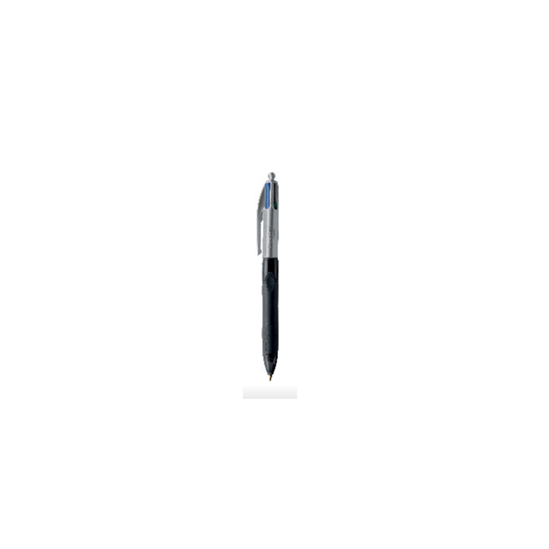 STYLO BILLE BIC 4 COULEURS GRIP PRO