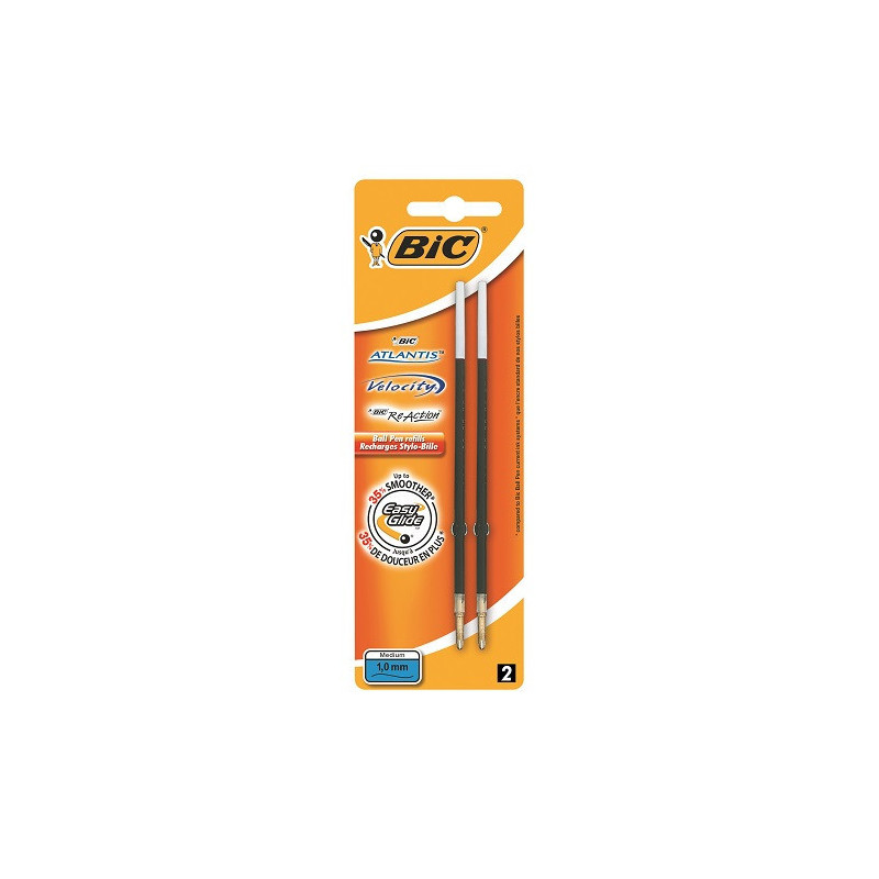 MINE BIC NOIR VELOCITY-REACTION-FOR HER 2PCS BLISTER