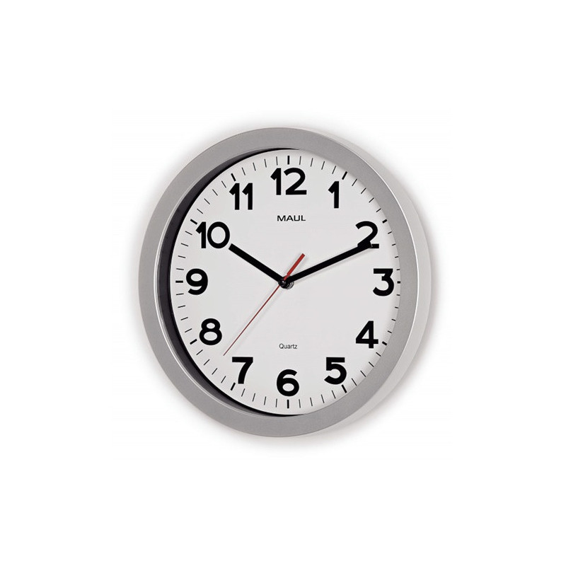 HORLOGE MAUL RADIO CONTROLLEE Ø 30CM BLANC