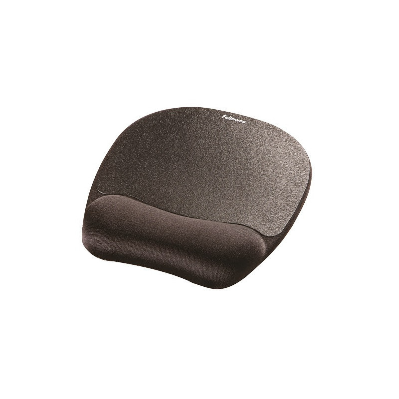 TAPIS-SOURIS AVEC REPOSE-POIGNET FELLOWES EN MOUSSE NOIR