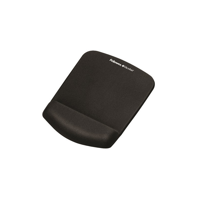 TAPIS-SOURIS AVEC REPOSE-POIGNET FELLOWES PLUSH-TOUCH NOIR
