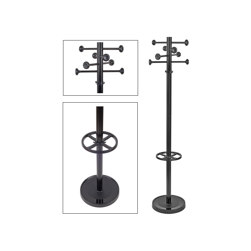 PORTE-MANTEAUX MAUL NOIR