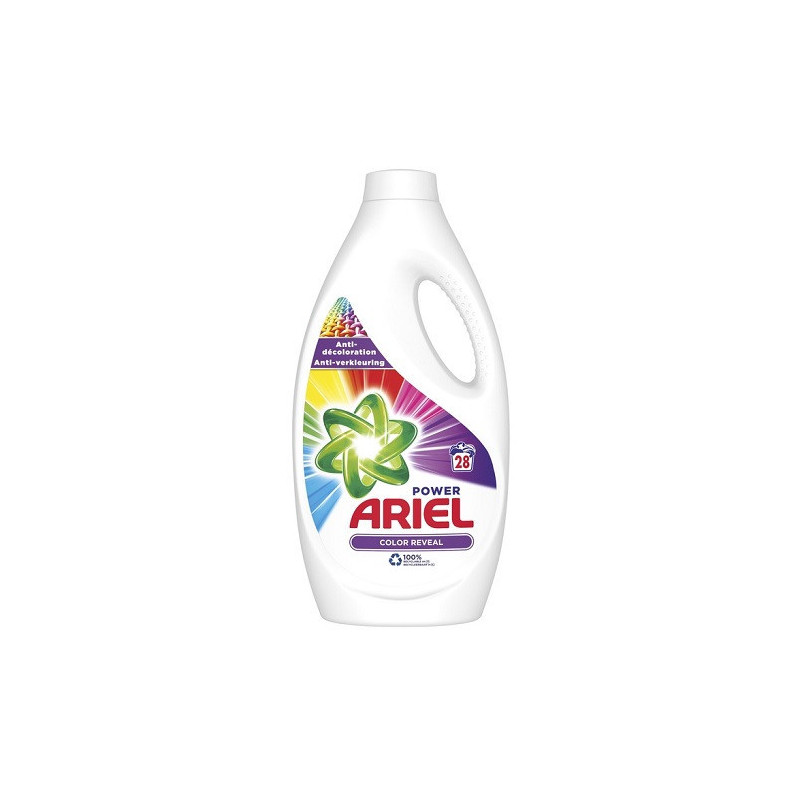 LESSIVE LIQUIDE ARIEL COLOR REVEAL 28 DOSES