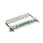 FASTENER LEITZ EN METAL PERFORATION 8CM