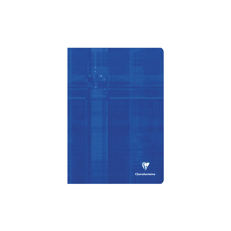 CAHIER CLAIREF. PIQ. A4 QUAD.+M 40FLS BLEU