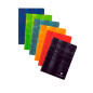 CAHIER CLAIREF. PIQ. A4 QUAD.+M 40FLS ASS. 10PCS