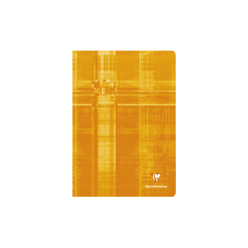 CAHIER CLAIREF. PIQ. A4 QUAD.+M 60FLS JAUNE