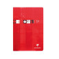 CAHIER CLAIREF. PIQ. A4 QUAD.+BLANCO 40FLS ASS.