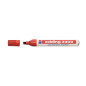 MARQUEUR PER. EDDING 3300R 1-5MM ROUGE POINTE BISEAUTE CORPS EN METAL