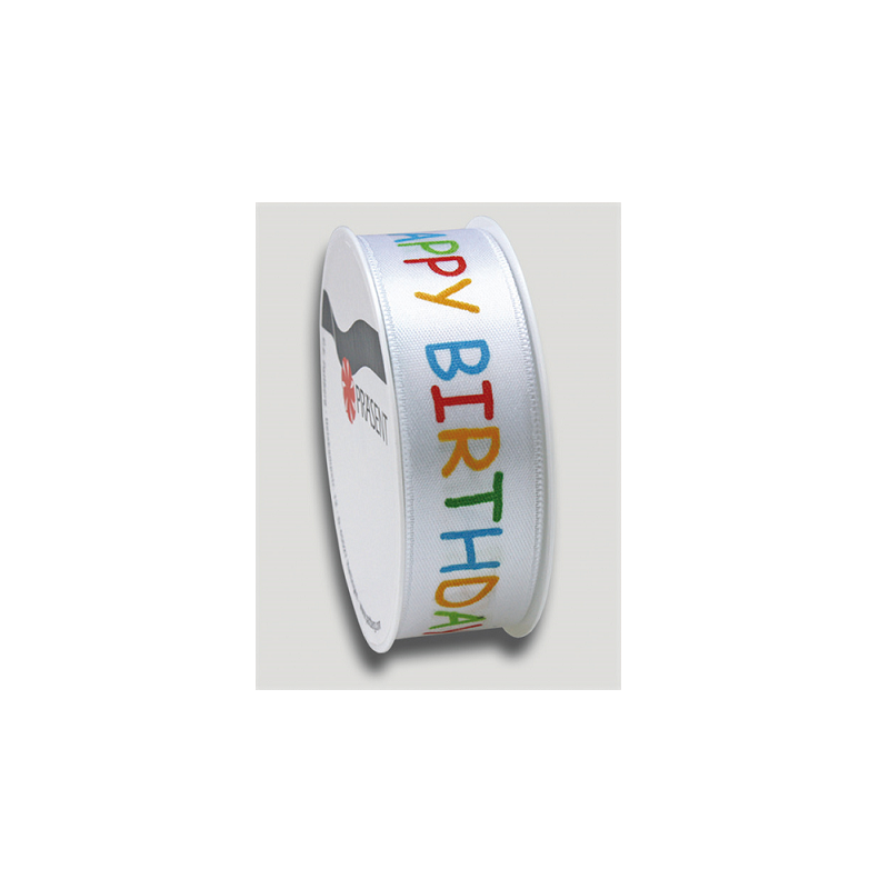 RUBAN CADEAU PATTBERG BOBINE 3M BIRTHDAY