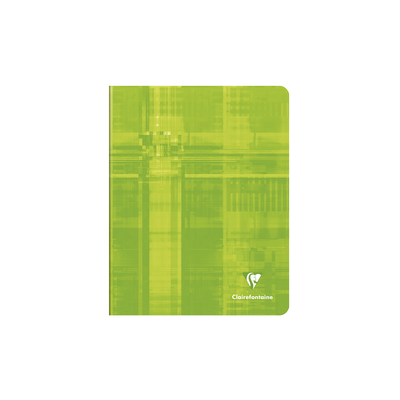 CAHIER CLAIREF. PIQ. A5 QUAD.+M 36FLS VERT