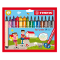 FEUTRE ECO.STABILO TRIO SCRIBBI 14PCS