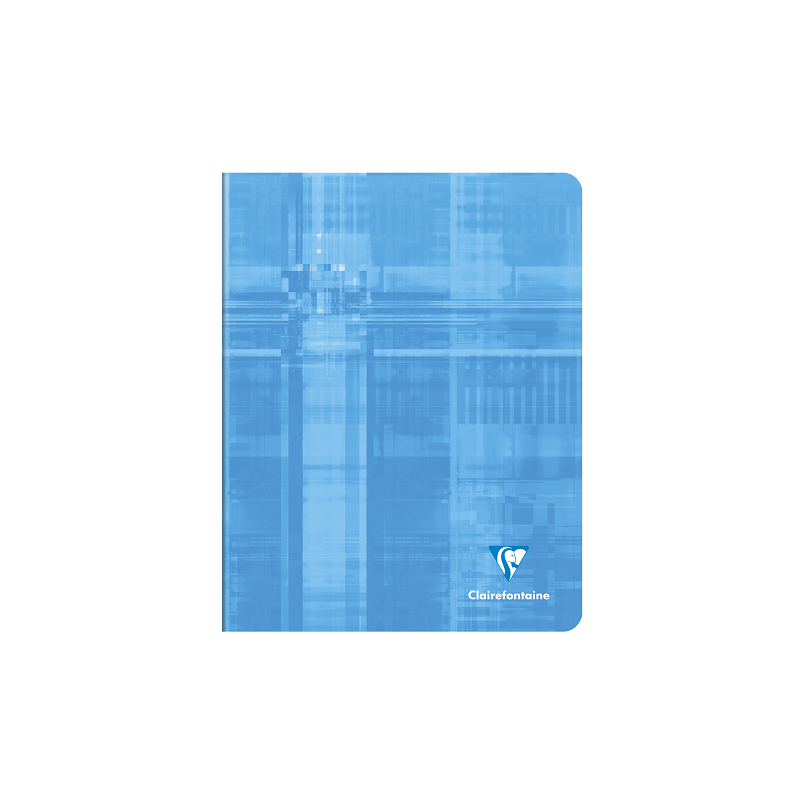 CAHIER CLAIREF. PIQ. A5 QUAD.+M 60FLS BLEU